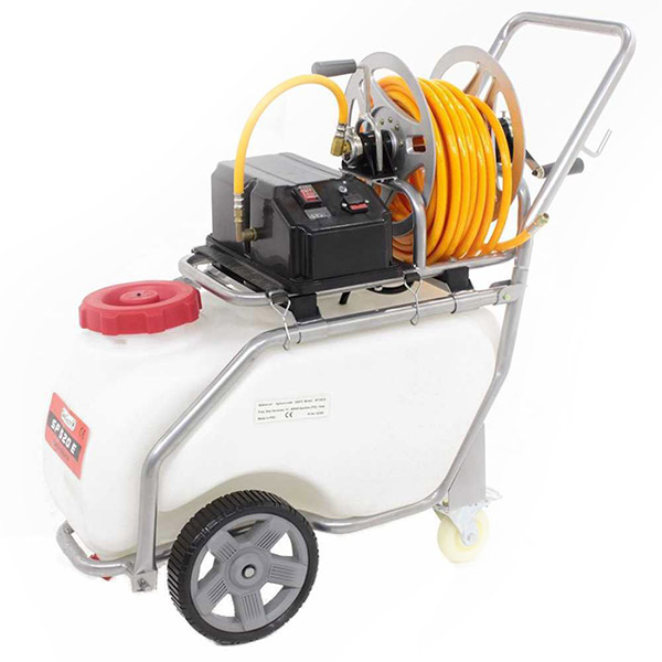 GeoTech SP 520 E Electric Cordless Sprayer Pump on Trolley