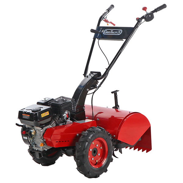 Motoculteur à essence Geotech MCT 550 – Groupe fraise avec rotation réversible